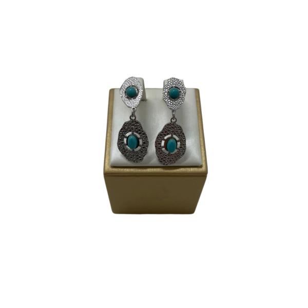 ARETES  DE ACERO DISE&Ntilde;O JADE PLATEADO