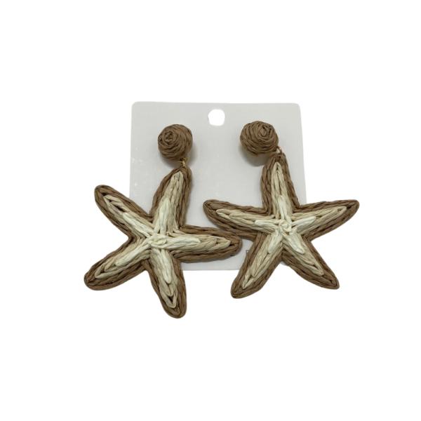 ARETES MIMBRE DISE&Ntilde;O ESTRELLA