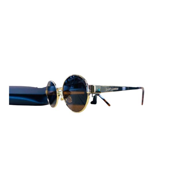 LENTES DE SOL SAINT LAURENT 25010 CAFE/DORADO