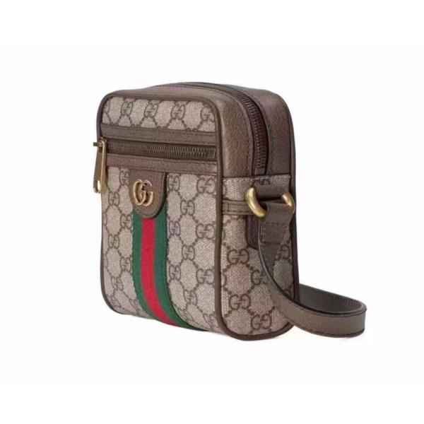 BOLSO PORTA TODO GUCCI MODELO  CAFE ESTAMPADO