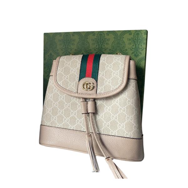 MOCHILA ESPALDA GUCCI BEIGE