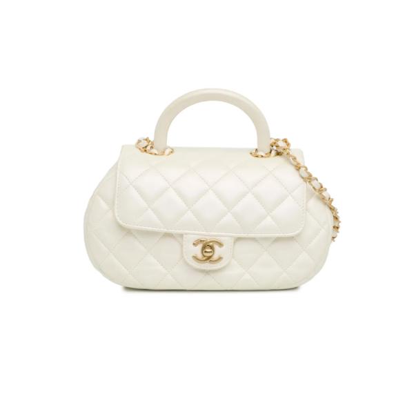 BOLSO CRUZADO CHANEL MODELO 6669 BLANCO