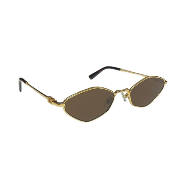 LENTES DE SOL MIU MIU SMMU56ZS CAFE/DORADO