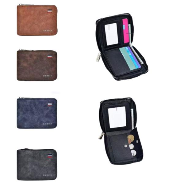BILLETERA CABALLERO  MODELO N8013-002 NEGRO