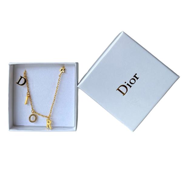 COLLAR DIOR DORADO