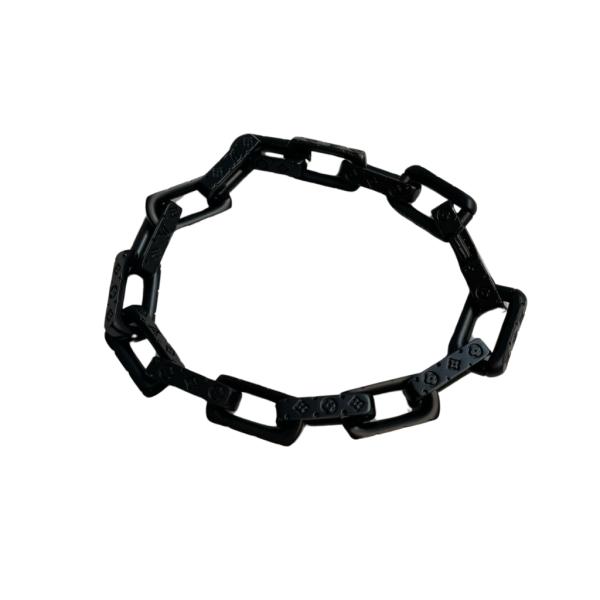 PULSERA ACERO LOUIS VUITTON DISE&Ntilde;O CADENA NEGRO