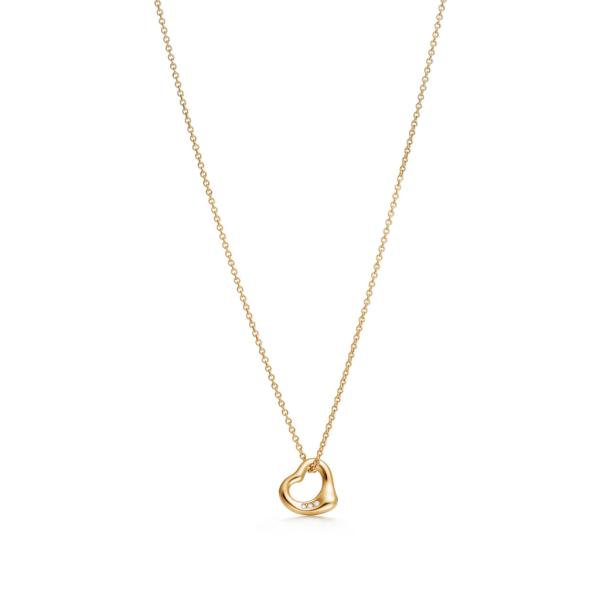 COLLAR TIFFANNY & CO DISE&Ntilde;O CORAZON DORADO
