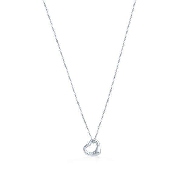 COLLAR TIFFANNY & CO DISE&Ntilde;O CORAZON PLATEADO