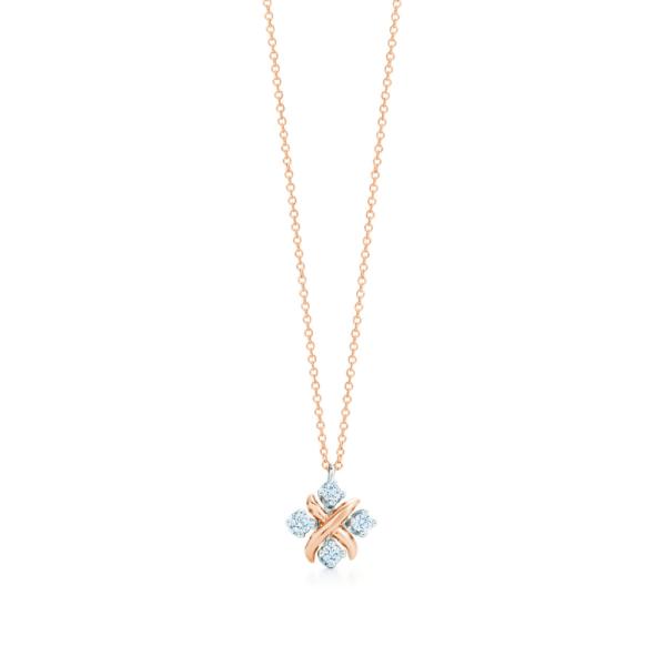 COLLAR TIFFANNY & CO DISE&Ntilde;O PERLAS ORO ROSA