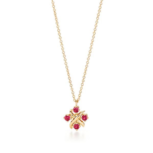 COLLAR TIFFANNY & CO DISE&Ntilde;O PERLAS DORADO/ROSADO