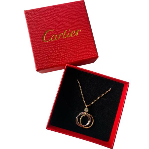 COLLAR CARTIER DORADO