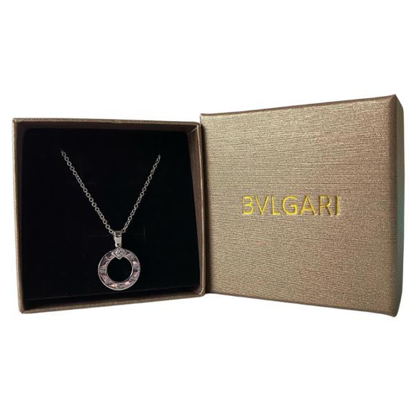 COLLAR BVLGARI PLATEADO