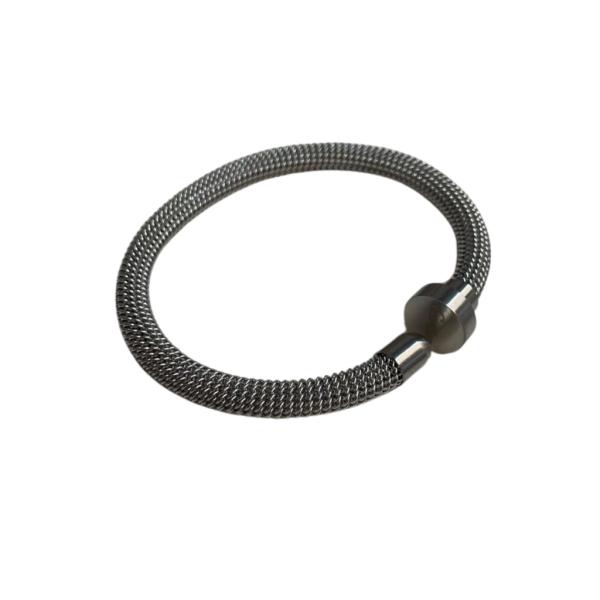 PULSERA DE ACERO CARTIER PLATEADO