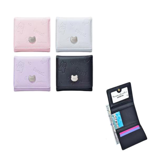 BILLETERA PARA DAMA  MODELO C598-001 ROSADO