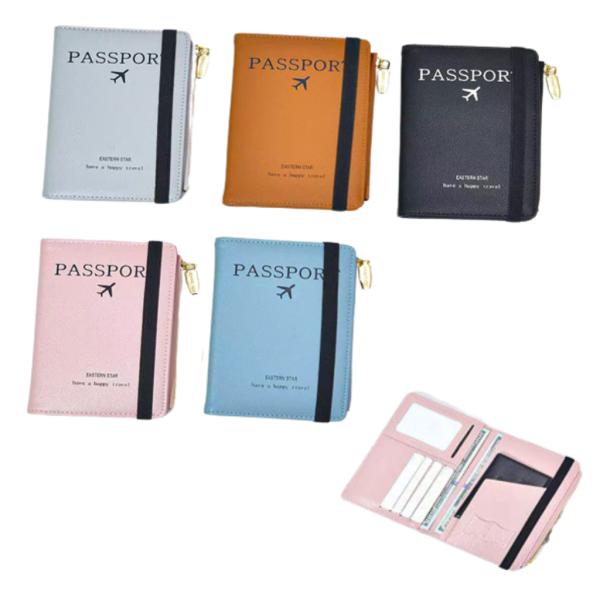 PORTA PASAPORTE  MODELO C362-1 CAFE