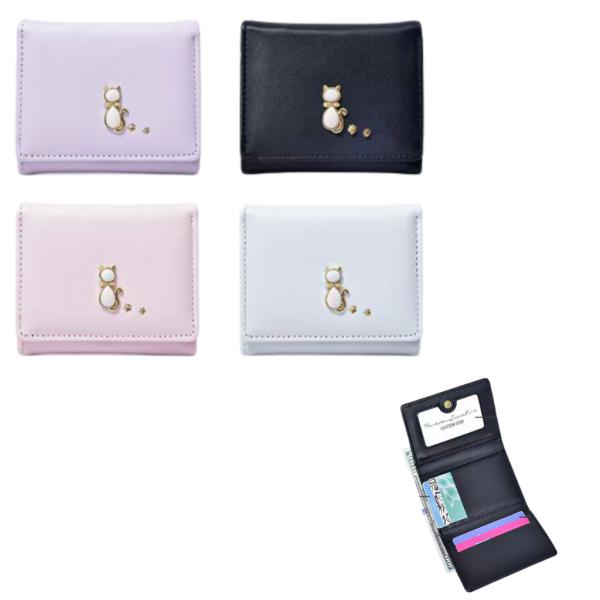 BILLETERA PARA DAMA  MODELO C598-003 CELESTE