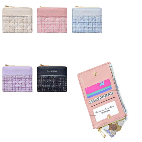 BILLETERA PARA DAMA  MODELO C586-002 BLANCO
