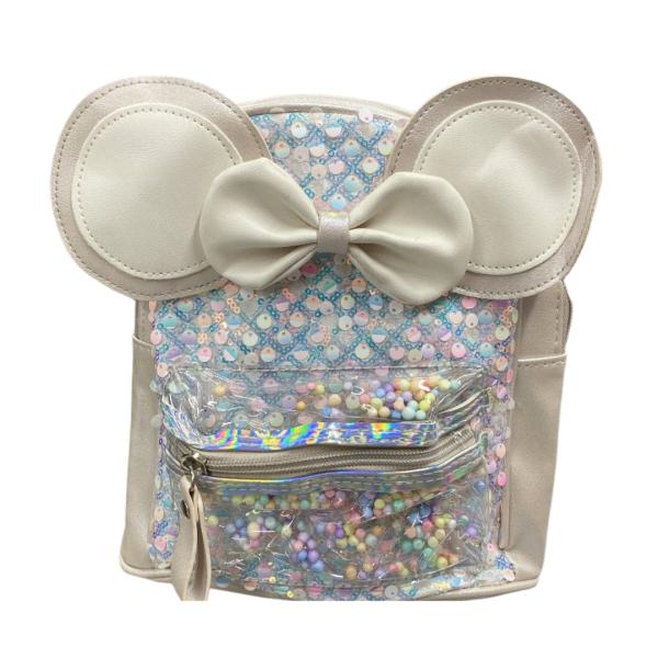 BOLSO INFANTIL  CON DISE&Ntilde;O OREJITAS MODELO 8226-785B BEIGE