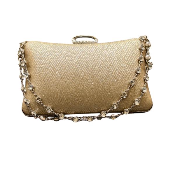 BOLSO DE MANO 10931 ORO