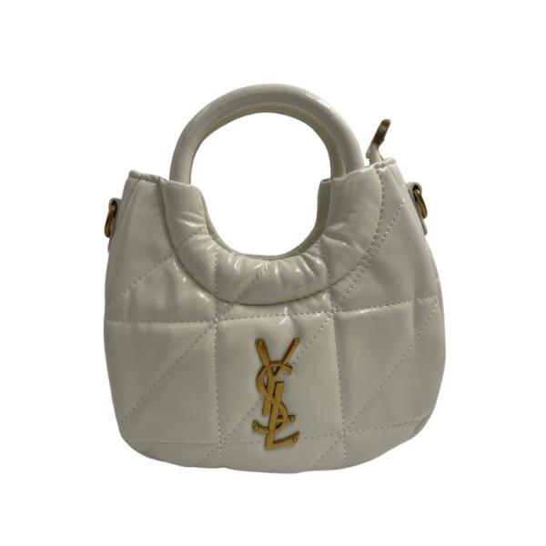 BOLSO YVES SAINT LAUREN MODELO 5018 BLANCO