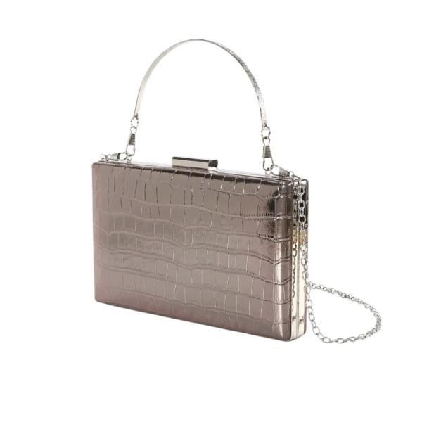 BOLSO DE MANO ZB253-2 GRIS