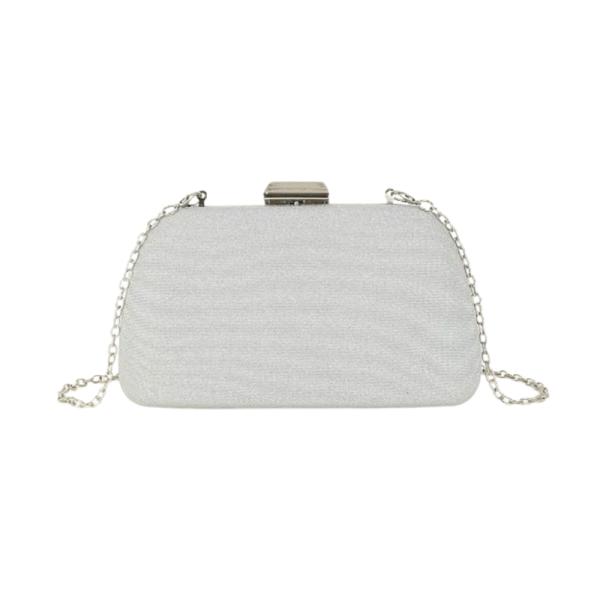 BOLSO DE MANO YJ-095 GRIS OSCURO