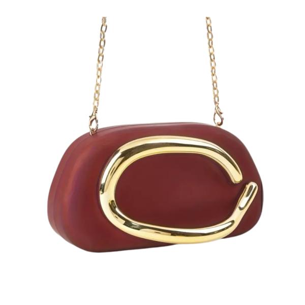 BOLSO DE MANO 8090 ROJO