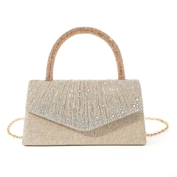 BOLSO DE MANO 2642 DORADO