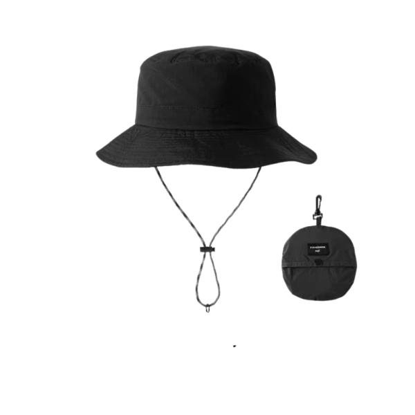 SOMBRERO EMPACABLE MODELO RH55 NEGRO