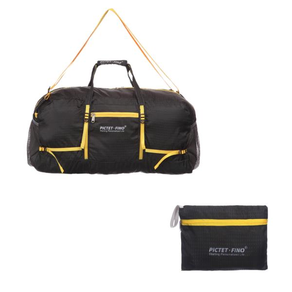 BOLSO EMPACABLE  MODELO RH78 NEGRO