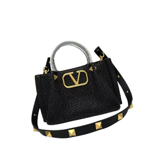 BOLSO HOMBRO DISE&Ntilde;O SHOPPER SUMMER TOTE VALENTINO GARAVANI NEGRO