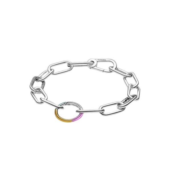 PULSERA CADENA CONECTOR REDONDO PANDORA