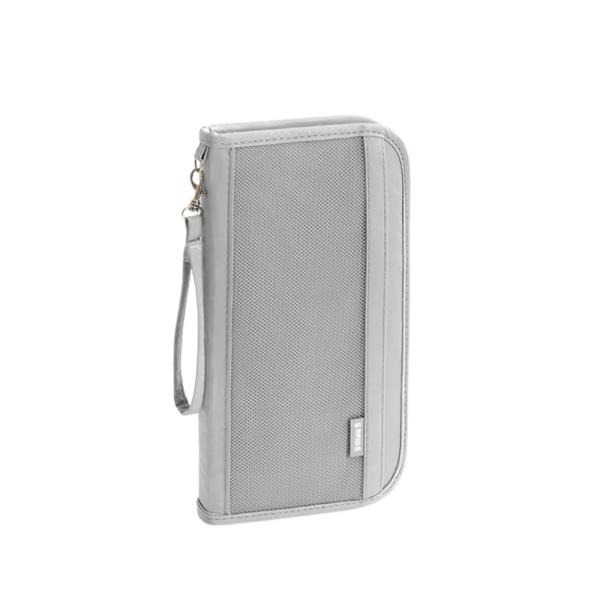 PORTA PASAPORTE  MODELO BB16 GRIS