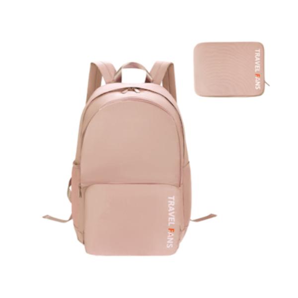 BOLSO EMPACABLE  MODELO BB12 ROSADO