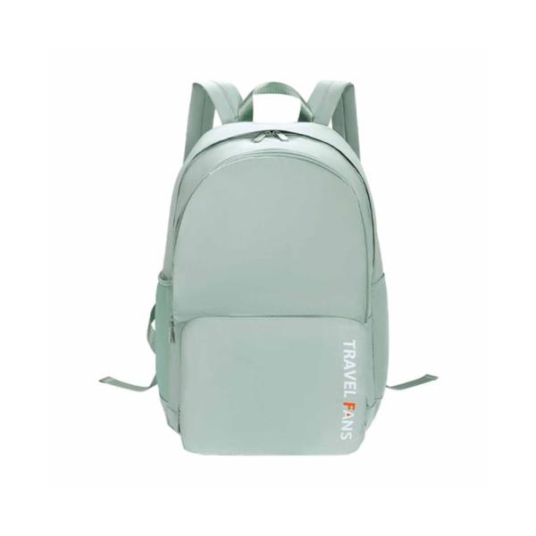 BOLSO EMPACABLE  MODELO BB12 VERDE MENTA