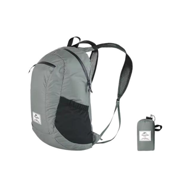 BOLSO EMPACABLE 16L  MODELO RH52 GRIS