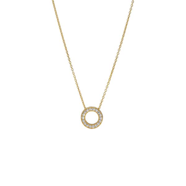 COLLAR CIRCULO PAVE PANDORA N05