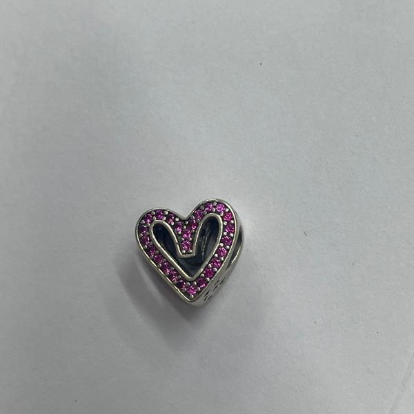 CHARM CORAZON BRILLANTE PANDORA CH04 FUCISA