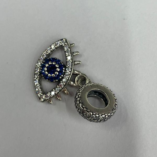 CHARM COLGANTE OJO TURCO CIRCONIAS PANDORA CH01