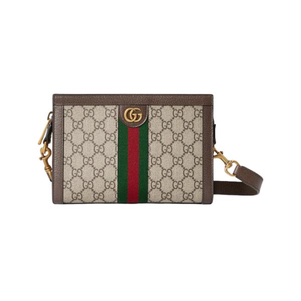 BOLSO OPHIDIA CANVAS GG SUPREME CAFE