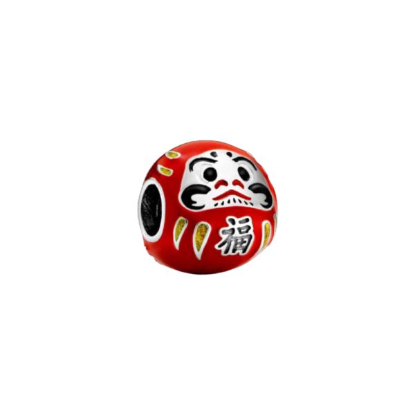 CHARM MU&Ntilde;ECO DARUMA ROJO PANDORA CH07